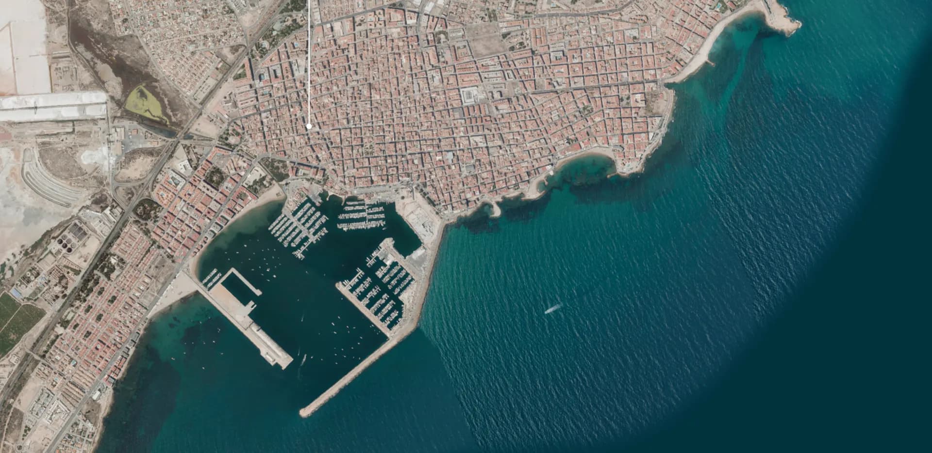 Torrevieja desde el aire