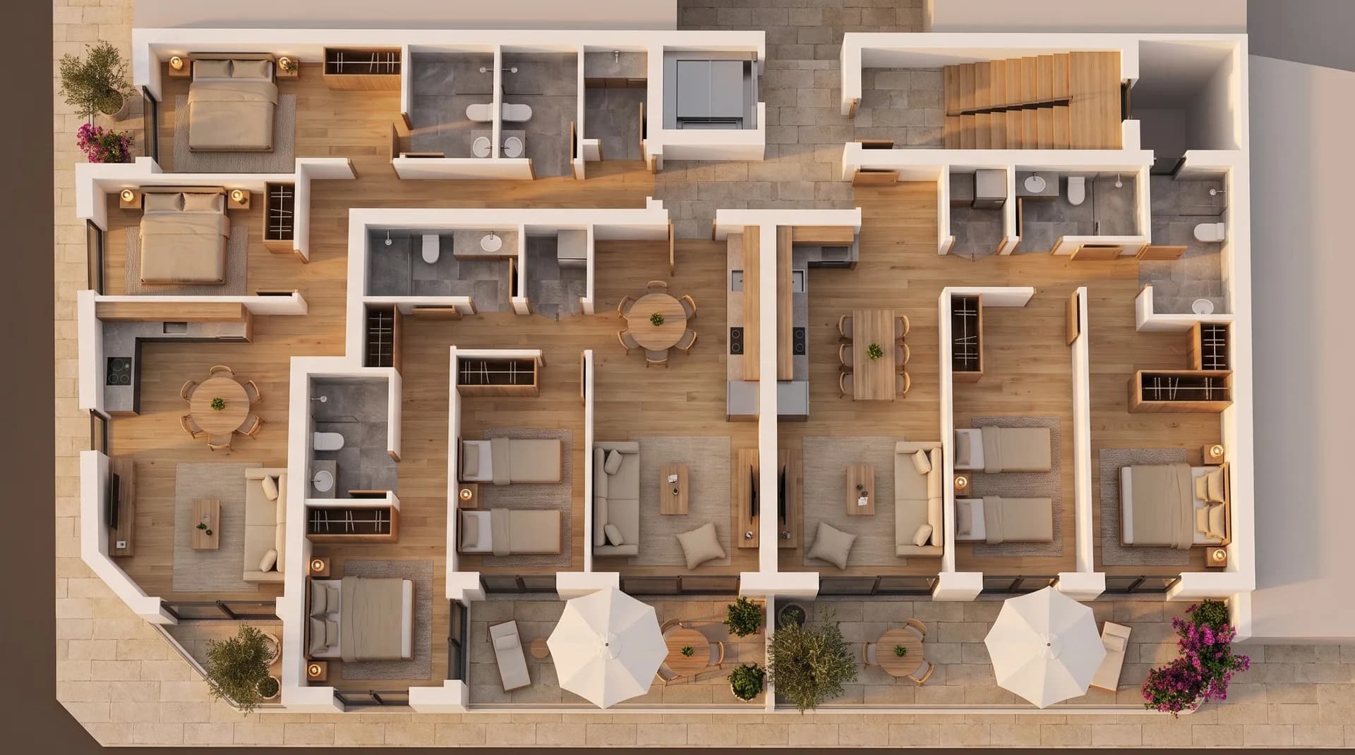 Espacio para vivir, luz para disfrutar